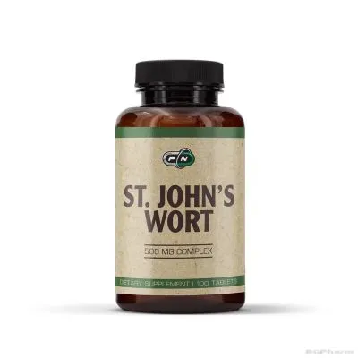 Жълт Кантарион 500 мг х 100 таблетки Pure Nutrition | St. John's Wort