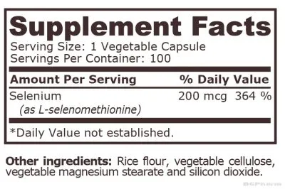 Селен 200 мкг х 100 таблетки Pure Nutrition | Selenium