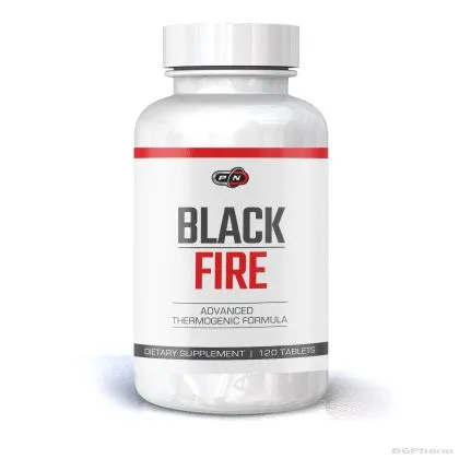 БЛЕК ФАЙЪР Термогенен Фетбърнър х 120 таблетки Pure Nutrition | Black Fire