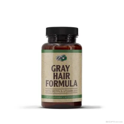 Формула против посивяване на косата х 60 капсули Pure Nutrition | Gray Hair