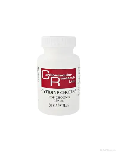 Цитидин холин ( цитиколин ) х 60 капсули Ecological Formulas | Cytidine Choline