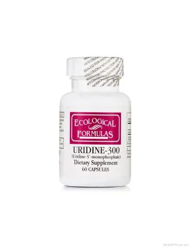 Уридин 300 Уридин-5-Монофосфат х 60 капсули Ecological Formulas | Uridine-5-Monophosphate
