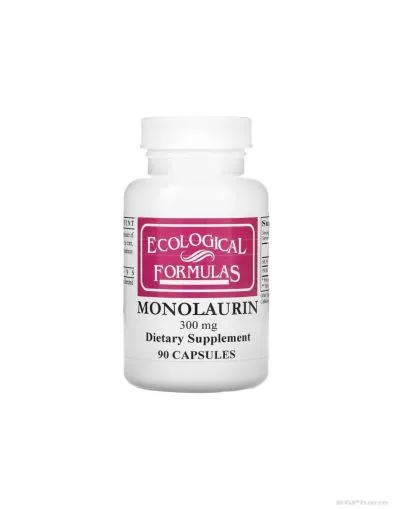 Монолаурин 300 мг х 90 капсули Ecological Formulas | Monolaurine