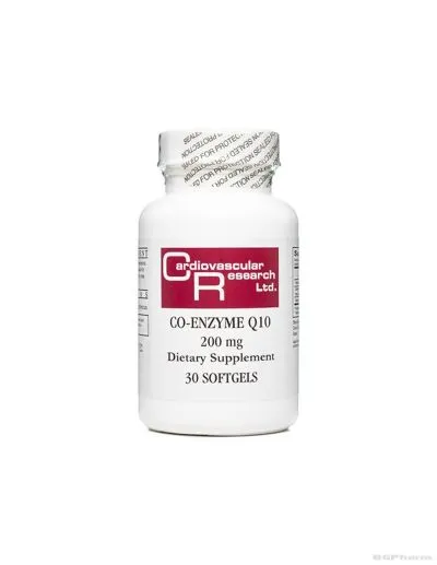 Коензим Q10 200 мг х 30 капсули Ecological Formulas | Coenzyme Q10