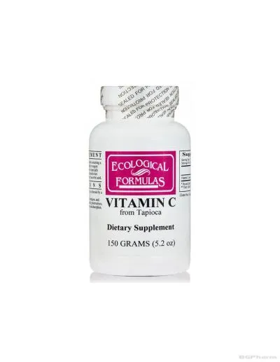 Витамин Ц от тапиока на прах 150 гр Ecological Formulas | Vitamin C