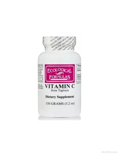 Витамин Ц от тапиока на прах 150 гр Ecological Formulas | Vitamin C