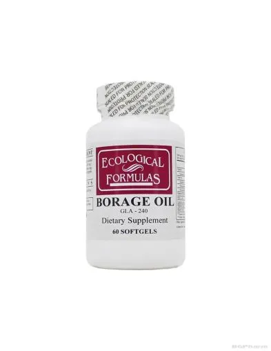 Масло от пореч GLA 240 х 60 капсули Ecological Formulas | Borago oil