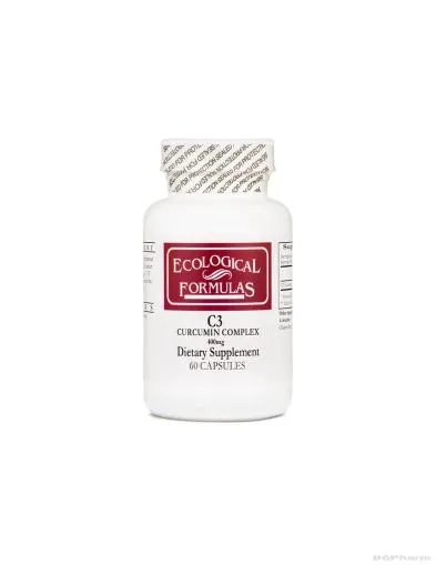 Куркумин Комплекс 400 мг x 60 капсули Ecological Formulas | Curcumin Complex