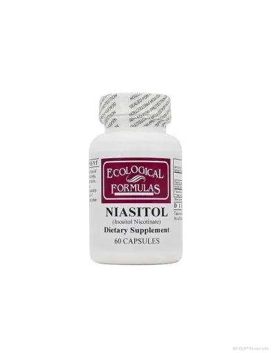 Ниазитол Ниацин и Инозитол х 60 капсули Ecological Formulas | Niasitol