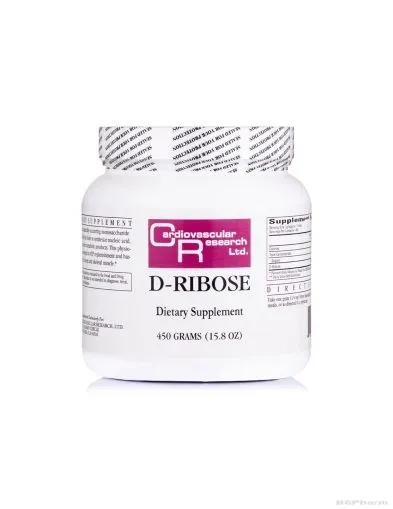 Д - Рибоза на прах 450 гр Ecological Formulas | D-Ribose