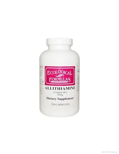 Витамин Б1 ( Алитиамин ) 50 мг х 250 капсули Ecological Formulas | Vitamin B1
