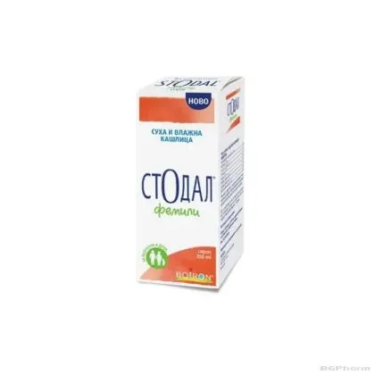 СТОДАЛ ФЕМИЛИ сироп без захар х 200 мл Boiron | Stodal Family