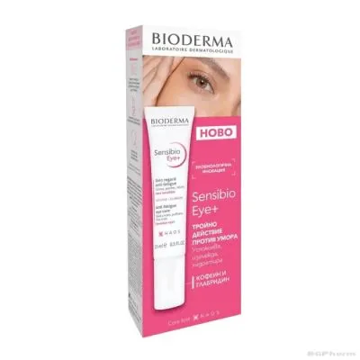Биодерма СЕНСИБИО Ай + околоочен крем 15 мл | Bioderma Sensibio