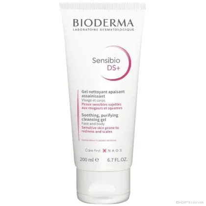 Биодерма СЕНСИБИО ДС + Гел мусан 200 мл | Bioderma Sensibio DS +