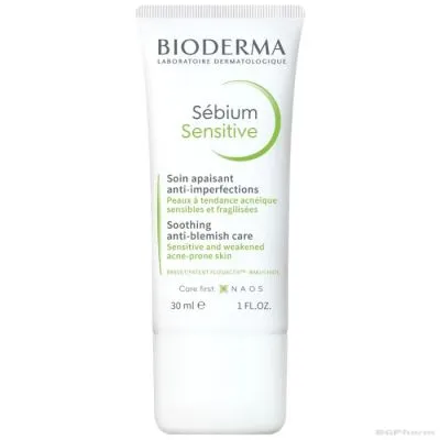 Биодерма СЕБИУМ Сензитив крем 30 мл | Bioderma Sebium