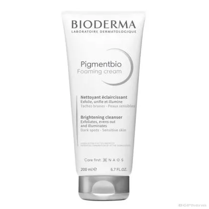 Биодерма ПИГМЕНТБИО Крем пяна с изсветляващо действие 200 мл | Bioderma Pigmentbio
