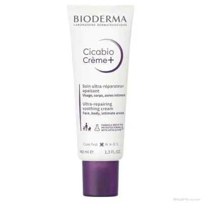 Биодерма ЦИКАБИО Възстановяващ крем + 40 мл | Bioderma Cicabio