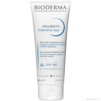 Биодерма АТОДЕРМ Интензив за клепачи и очи 3в1 100 мл | Atoderm Intensive Eye Bioderma