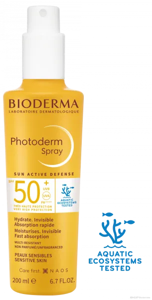Биодерма ФОТОДЕРМ Спрей за тяло SPF50+ 200 мл | Photoderm Bioderma