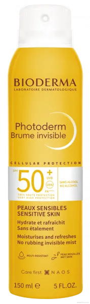 Биодерма ФОТОДЕРМ Прозрачен спрей SPF50+ 150 мл | Bioderma Photoderm
