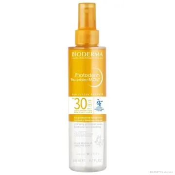 Биодерма ФОТОДЕРМ БРОНЗ Слънцезащитна двуфазна вода SPF30 200 мл | Photoderm Eau Solaire Bioderma