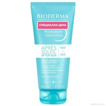 Биодерма ФОТОДЕРМ Апре - солей гел - крем за след слънце 200 мл | Photoderm Bioderma