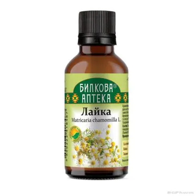 Лайка тинктура х 50 мл БИОХЕРБА | BIOHERBA Chamomile