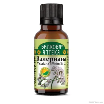 Валериана тинктура х 20 мл БИОХЕРБА | BIOHERBA Valerian Root
