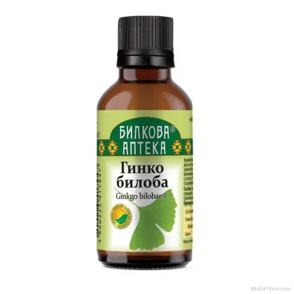 Гинко билоба тинктура х 50 мл БИОХЕРБА | BIOHERBA Ginkgo Biloba