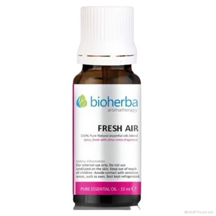 ЧИСТ ВЪЗДУХ Етерично масло - композиция х 10 мл БИОХЕРБА | FRESH AIR BIOHERBA