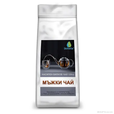 Чай за простатата, при простатит ЛУКС х 120 гр БИОХЕРБА | BIOHERBA Men's Prostate Tea