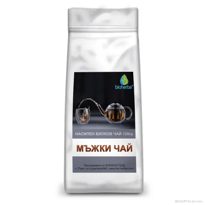 Чай за простатата, при простатит ЛУКС х 120 гр БИОХЕРБА | BIOHERBA Men's Prostate Tea