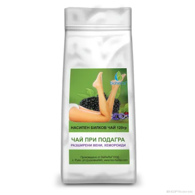 ВЕНОЛЕК Чай при разширени вени ЛУКС х 120 гр БИОХЕРБА | BIOHERBA Venolek Tea