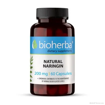 Нарингин натурален 200 мг х 60 капсули БИОХЕРБА | BIOHERBA Naringin