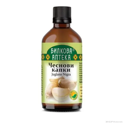 Чесън тинктура на капки х 100 мл БИОХЕРБА | BIOHERBA Garlic