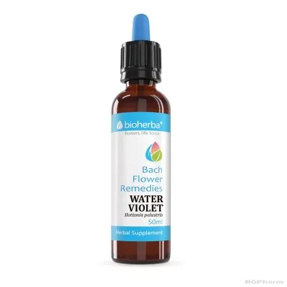 Капките на доктор БАХ : Хотония ( Калуна, Пирен ) х 50 мл БИОХЕРБА | BIOHERBA Water Violet Dr Bach Flower Remedies
