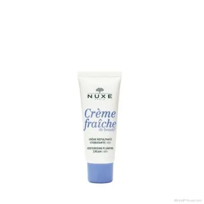 Нукс ФРЕШ ДЮ БЮТЕ Хидратиращ уплътняващ крем за лице х 30 мл | NUXE Fraiche De Beaute (нормална кожа)