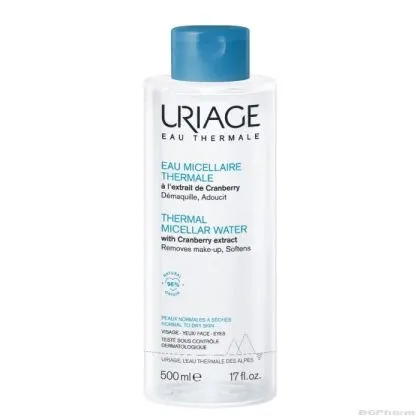 ЮРИАЖ Термална мицеларна вода за нормална и суха кожа х 500 мл | URIAGE Micellar Water