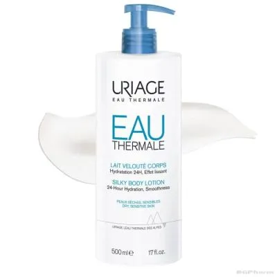 Юриаж EAU THERMALE Копринен хидратиращ лосион за тяло х 400 мл | URIAGE