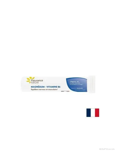Магнезий + Витамин Б6 х 20 дъвчащи таблетки ФЛОРАНС | Fleurance Nature Magnesium