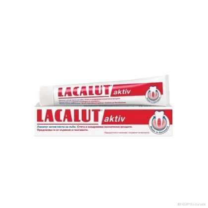 ЛАКАЛУТ АКТИВ Пастa за зъби х 75 мл НАТУРПРОДУКТ | NATURPRODUKT Lacalut