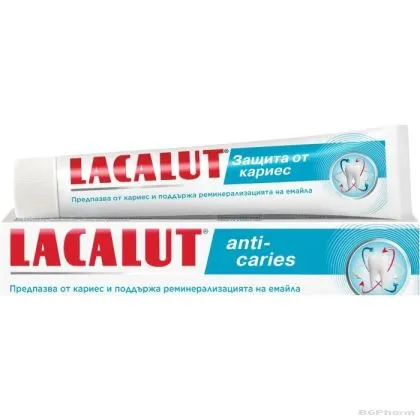 ЛАКАЛУТ АНТИ - КАРИЕС Пастa за зъби х 75 мл НАТУРПРОДУКТ | NATURPRODUKT Lacalut