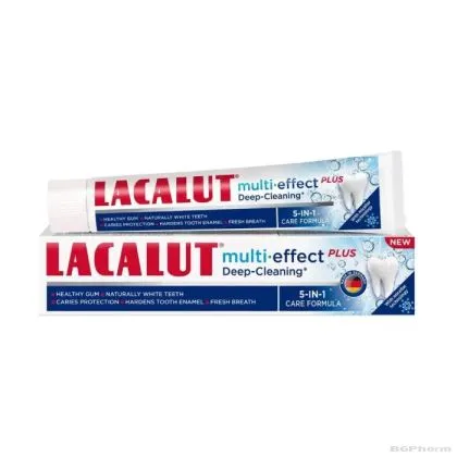 ЛАКАЛУТ МУЛТИ ЕФЕКТ ПЛЮС Пастa за зъби х 75 мл НАТУРПРОДУКТ | NATURPRODUKT Lacalut Multi-Effect