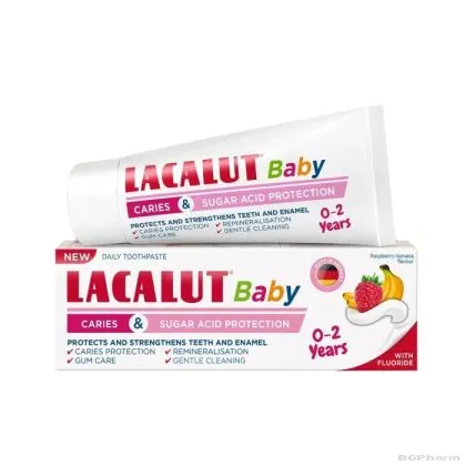 ЛАКАЛУТ БЕЙБИ Детска пастa за зъби 0-2 г х 55 мл НАТУРПРОДУКТ | NATURPRODUKT Lacalut