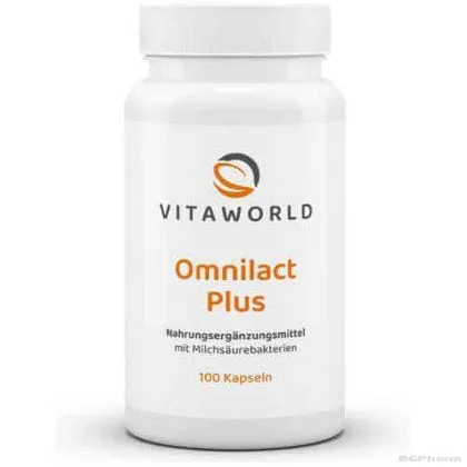 Пробиотик Омнилакт Плюс 10 щама 10 млрд CFU 60 капсули ВИТА УЪРЛД | Vita World Omnilact Plus