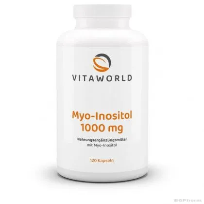 Мио - инозитол 1000 мг х 120 капсули ВИТА УЪРЛД | Vita World Myo-inositol