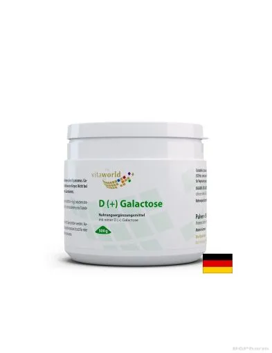Д - Галактоза (+) на прах 500 гр ВИТА УЪРЛД | Vita World D-Galactose