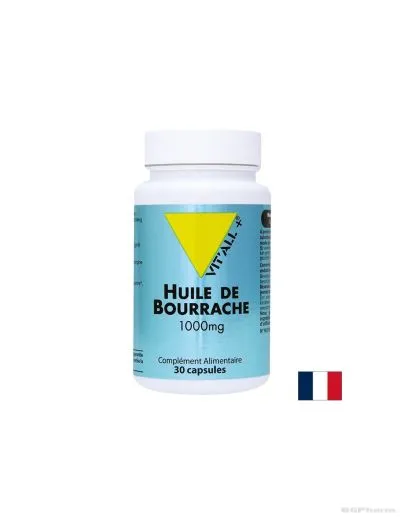 Пореч масло ( Бораго ) 1000 мг х 30 капсули ВИТАЛ ПЛЮС | Vit'all + Borago