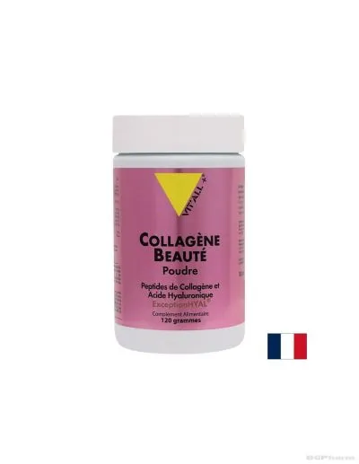 Колаген Бюти за коса, кожа, нокти х 120 гр прах ВИТАЛ ПЛЮС | Vit'all + Collagene Beaute