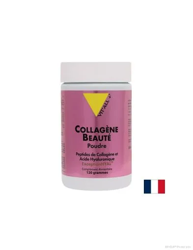 Колаген Бюти за коса, кожа, нокти х 120 гр прах ВИТАЛ ПЛЮС | Vit'all + Collagene Beaute